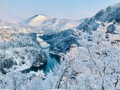 Tadami River Bridge Viewpoint