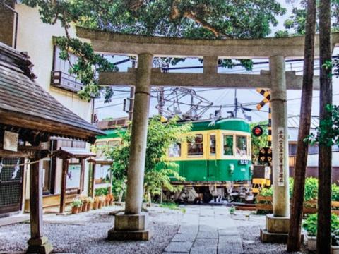 Mitama Shrine (Train)