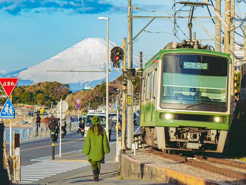 Photo Spot for Mt.Fuji & Enoden