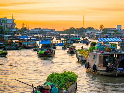 Cai Rang Floating Market