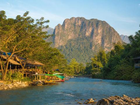 Nam Song River Tubing