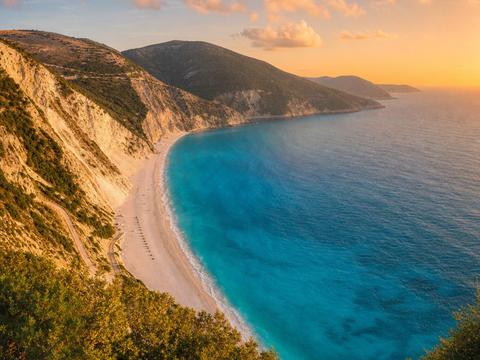 Myrtos Beach