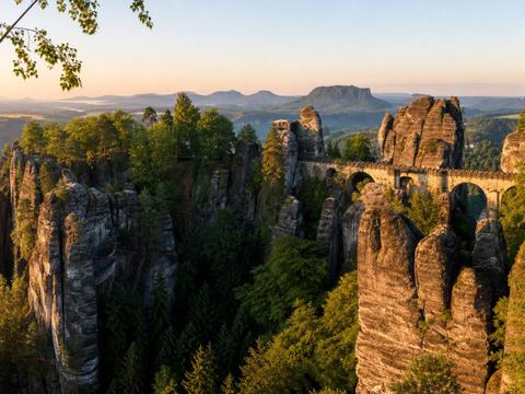 Bastei (Wanderer above the Sea of Fog)