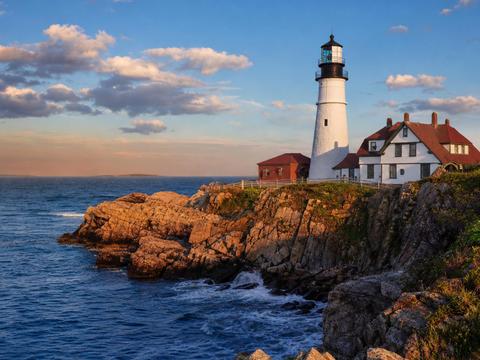 Cape Elizabeth Lighthouse (Two Lights)