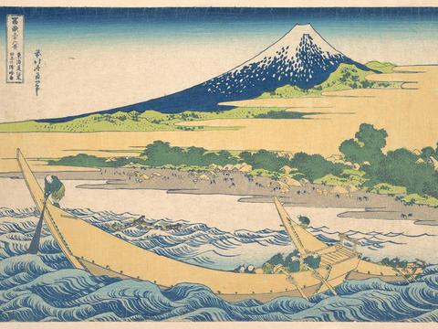 Tago Bay near Ejiri on the Tokaido