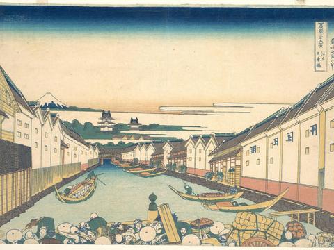 Nihonbashi in Edo