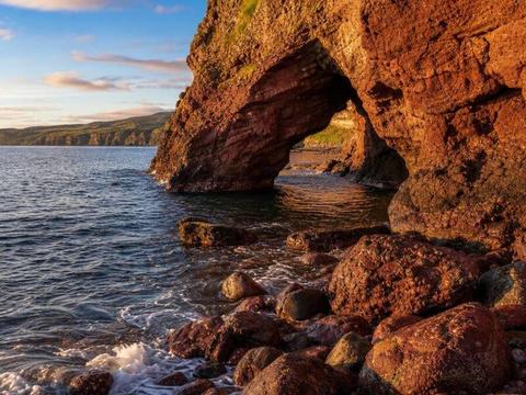 Cushendun Caves